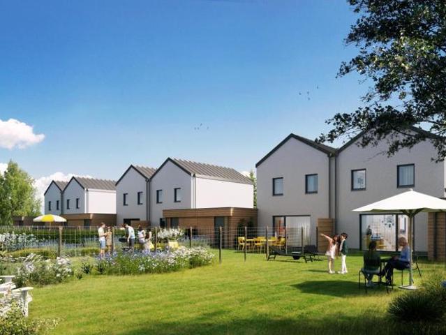 Maison neuve 3 chambre avec jardin, garage et stationnement privatif