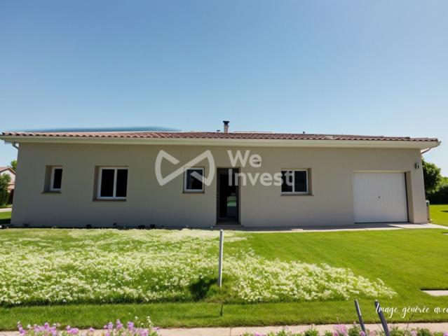 Maison neuve 3 chambres – 100 m² + garage – Montbeton 82