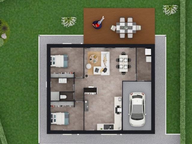 Maison neuve 3 pièces 69 m²