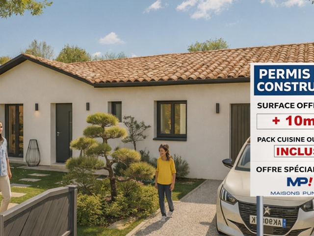 Maison neuve 3 pièces 73 m²
