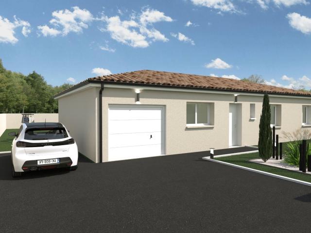 Maison neuve 3 pièces 90 m²