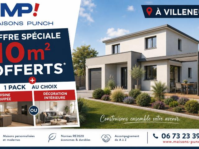 Maison neuve 3 pièces 98 m²