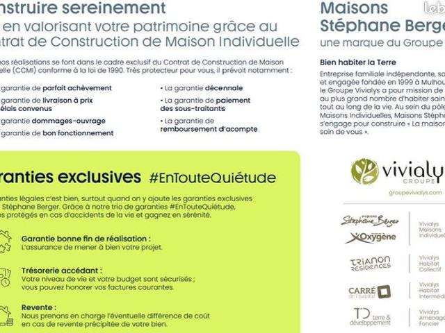 Maison neuve 130m² à Rosenwiller 67560