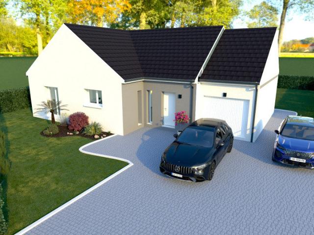 Maison neuve 1 pièce 80 m²