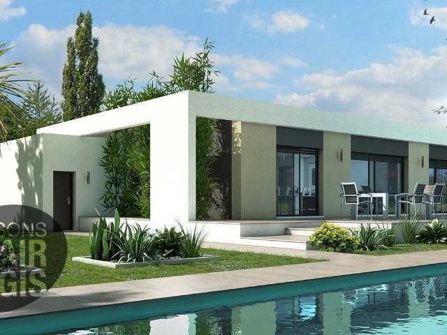 Maison neuve 1 pièce 100 m²
