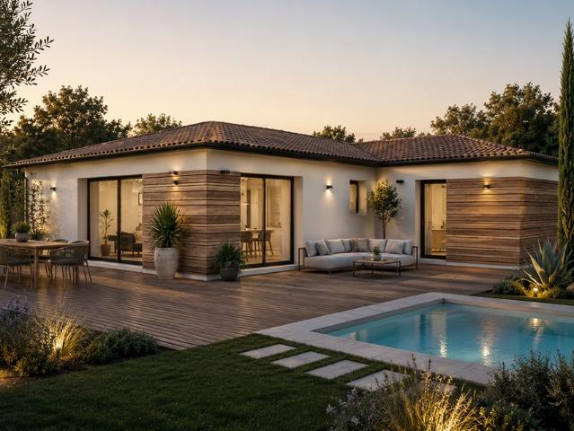 Maison neuve 1 pièce 100 m²