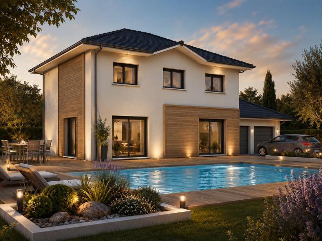 Maison neuve 7 pièces 140 m²