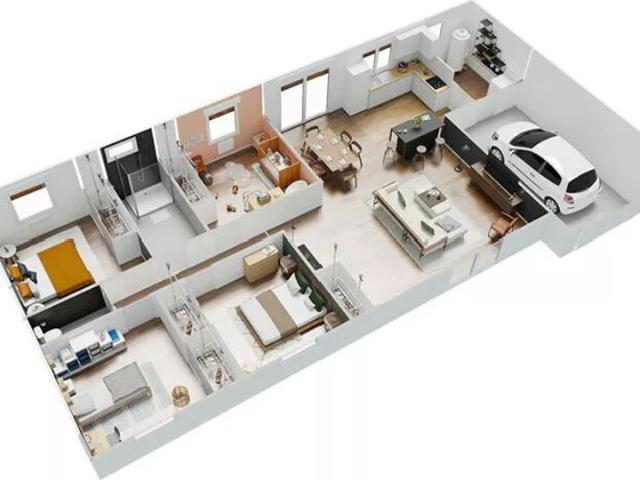 Maison neuve 4 ch 24110 grignols