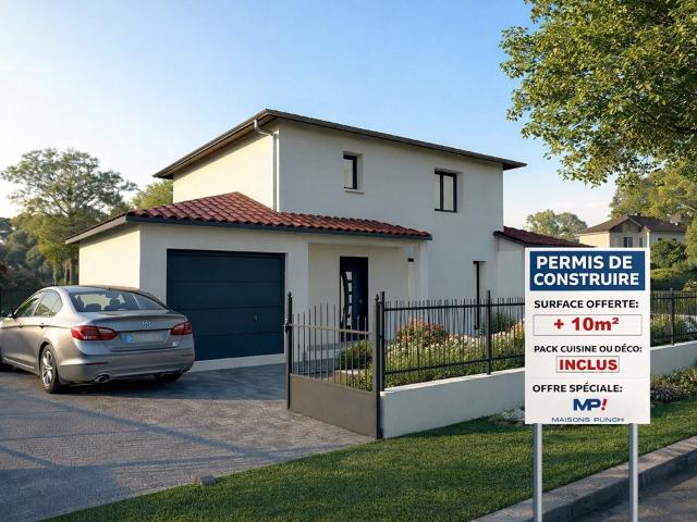 Maison neuve 4 pièces 100 m²