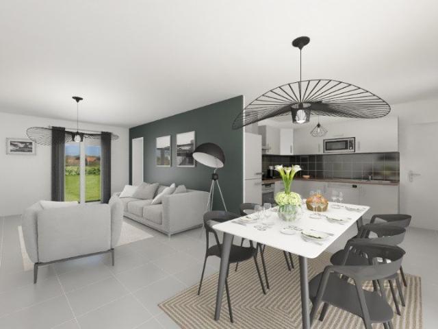 Maison neuve 4 pièces 118 m²