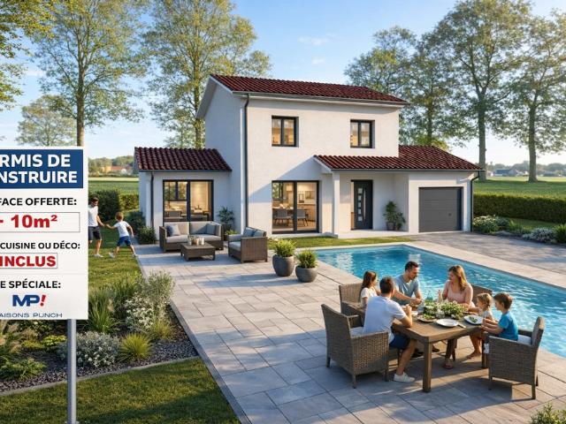 Maison neuve 4 pièces 110 m²