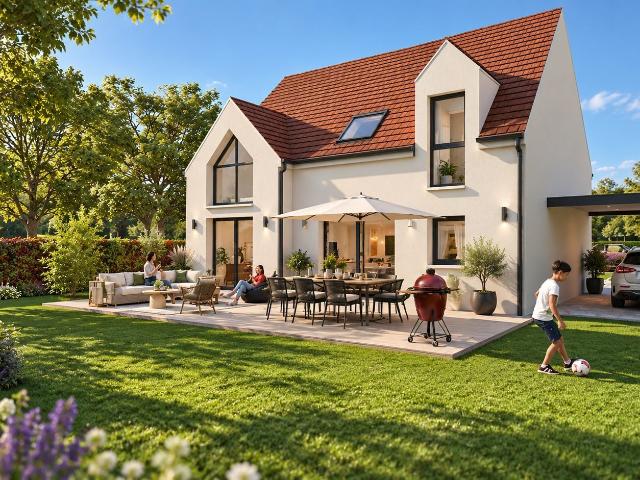 Maison neuve 4 pièces 120 m²
