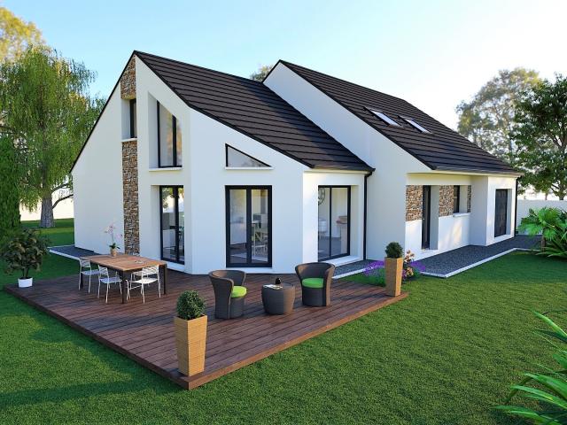 Maison neuve 4 pièces 164 m²