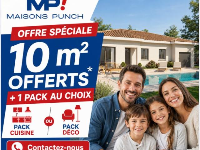 Maison neuve 4 pièces 79 m²