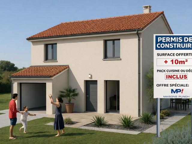 Maison neuve 4 pièces 81 m²