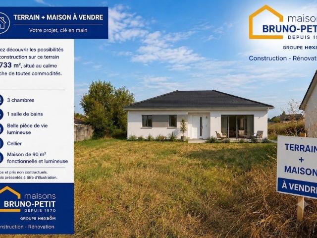 Maison neuve 4 pièces 90 m²