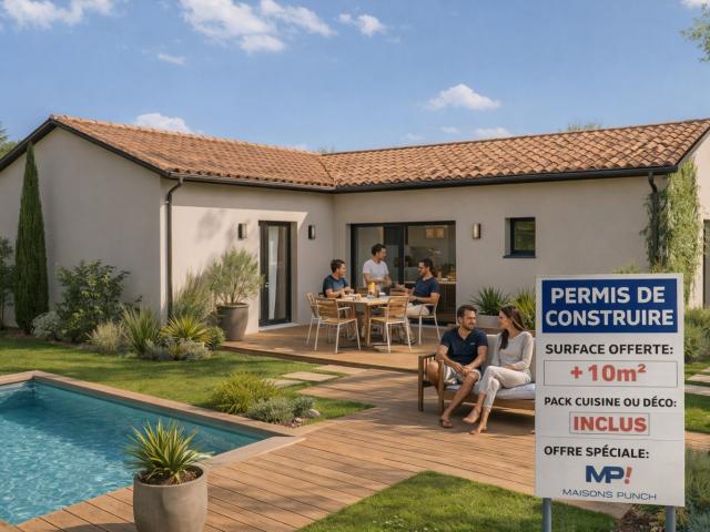 Maison neuve 5 pièces 105 m²