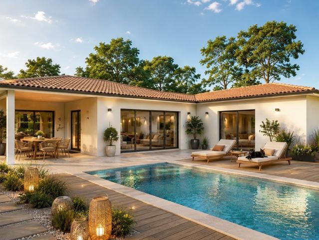 Maison neuve 5 pièces 131 m²