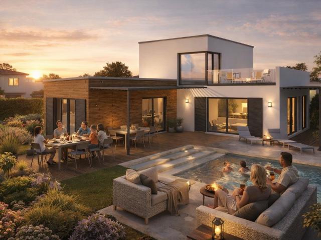 Maison neuve 5 pièces 140 m²