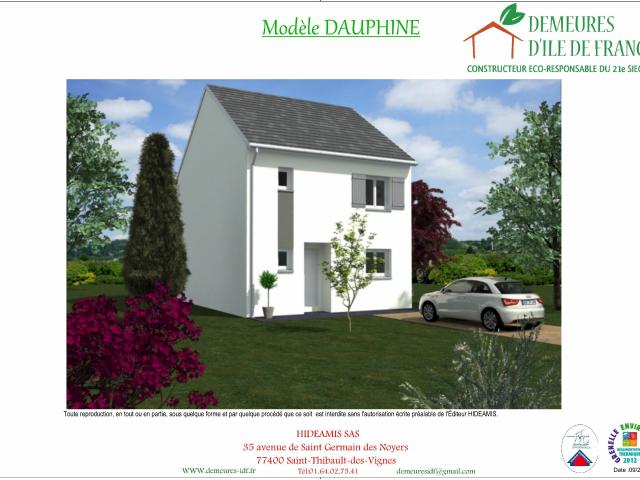 Maison neuve 5 pièces 95 m²