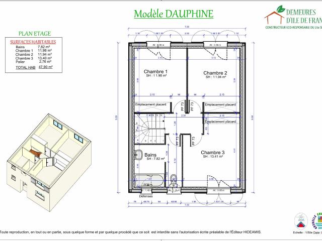 Maison neuve 5 pièces 95 m²