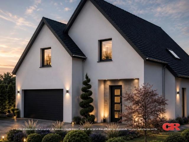 Maison neuve 5 pièces avec garage à HURTIGHEIM