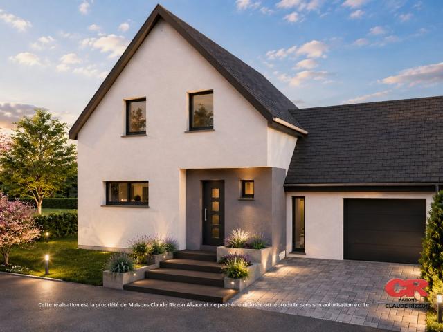 Maison NEUVE 5 pièces avec garage à SCHWINDRATZHEIM