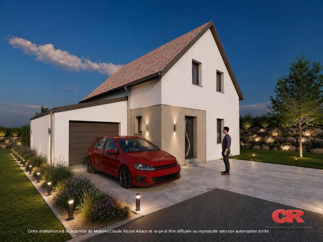 Maison neuve 5 pièces avec garage à STUTZHEIM OFFENHEIM