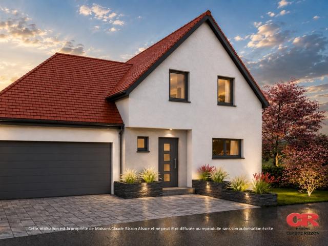 Maison NEUVE 5 pièces avec garage double à GERTWILLER