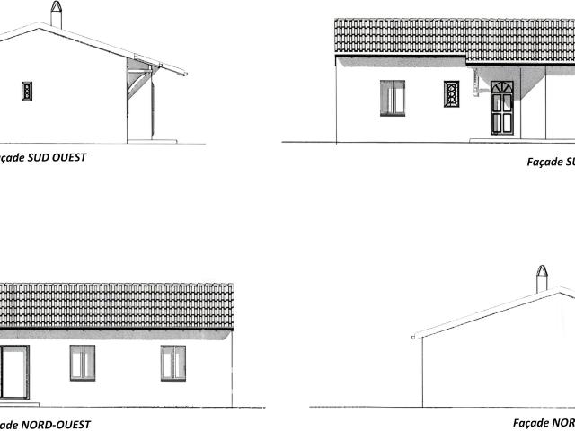 Maison neuve 5 pièces et garage