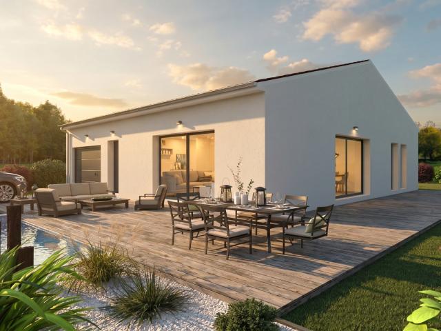 Maison neuve 6 pièces 121 m²