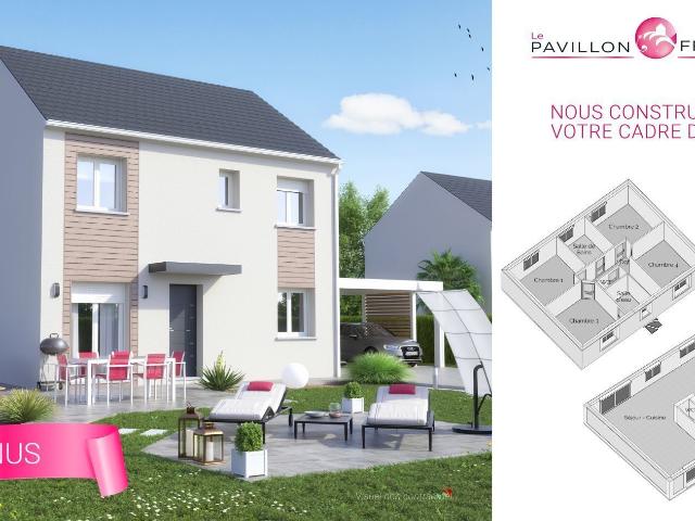 Maison neuve 6 pièces 140 m²