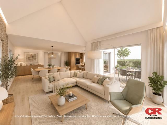 Maison neuve 6 pièces avec garage à GERTWILLER
