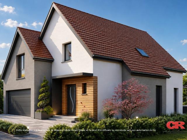 Maison NEUVE 6 pièces avec garage double à GERTWILLER