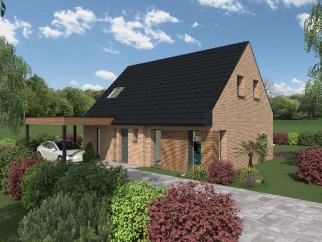 Maison neuve 8 pièces 115 m²