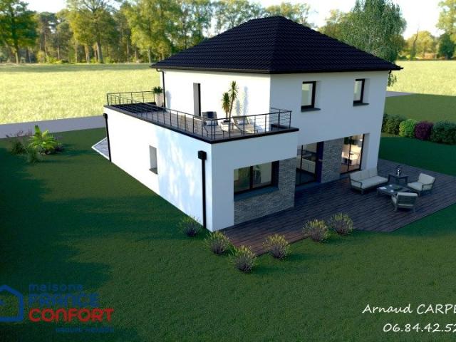 Maison neuve 8 pièces 115 m²