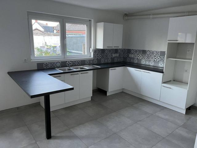Maison neuve 90m2 à louer à Ruitz 2 chambres, jardin
