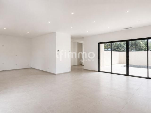 Maison neuve contemporaine 130 m² avec piscine proche Narbonne