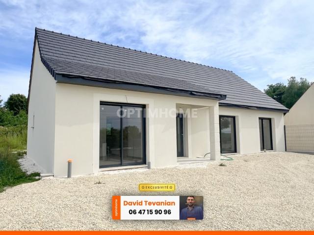 Maison neuve à vendre 5 pièces 109 m² habitables VILLEFRANCHE SUR CHER 41 sous garantie décennale, à proximité du centre ville à 10min de Romorantin et de l'axe autoroutier A85