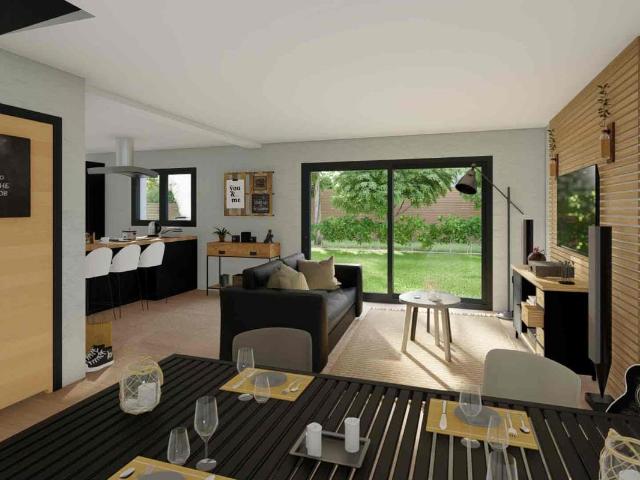Maison neuve à construire sur terrain de 2,57 ares à Pagny sur Moselle