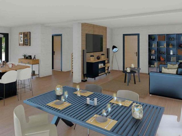 Maison neuve à construire sur terrain de 3,01 ares à Pouilly