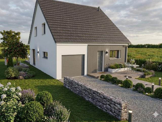 Maison neuve à Grussenheim