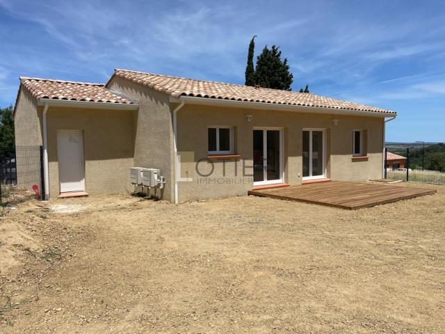 Maison neuve à louer à Montlegun Carcassonne