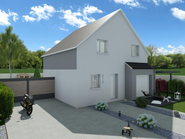 Maison neuve à Muespach Le Haut