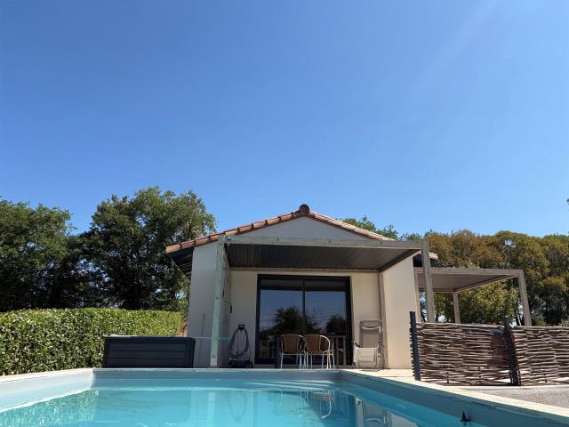 Maison neuve avec piscine et très belle vue 80m² Sérignac
