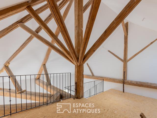 Maison neuve dans un ancien Temple Protestant du XIXème siècle