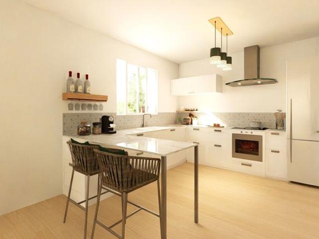 Maison neuve dans un cadre paisible