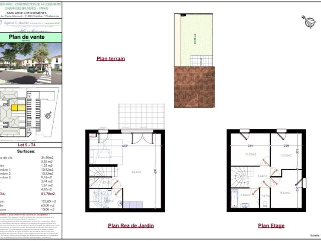 Maison neuve de 82m2 lot 5 en BRS bail réel solidaire à