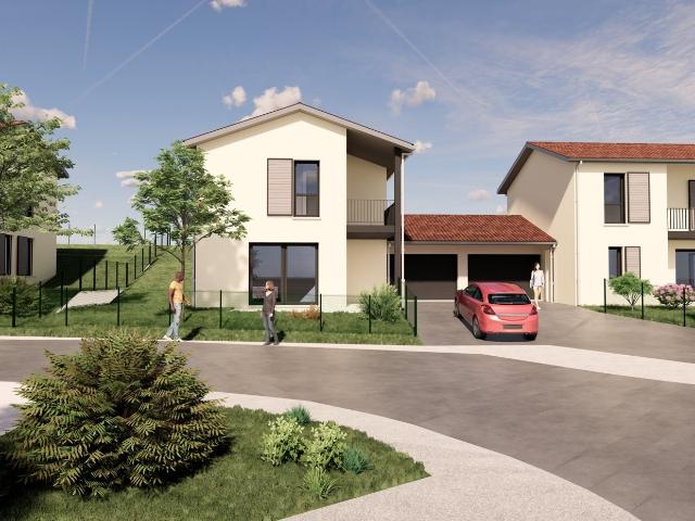 Maison neuve de 98.67m2 lot 1b en Brs bail réel solidaire. 98m² Saint Julien