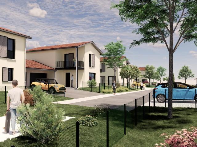 Maison neuve de 98.67m2 lot 1b en Brs bail réel solidaire. 98m² Saint Julien